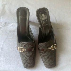 Coach shoes size 7 black